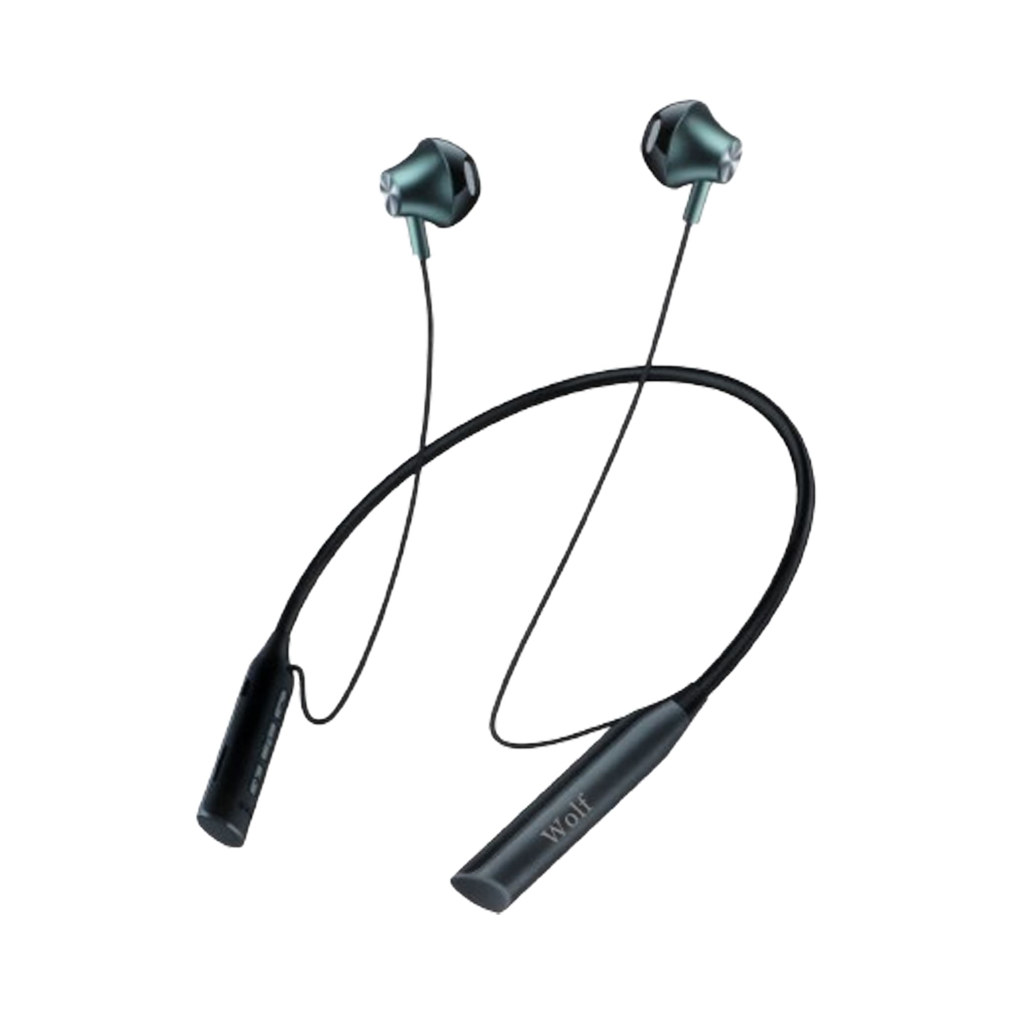 هندزفری گردنی بی سیم ولف مدل Wolf-60 – مشکی
